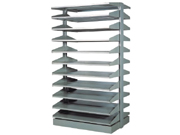 10 leveldouble side newspaper shelf CG-BJD2-10