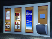 Display cabinetCG-CMB-F18_Office Furniture_Bank Furniture_Financial Fourt Furniture