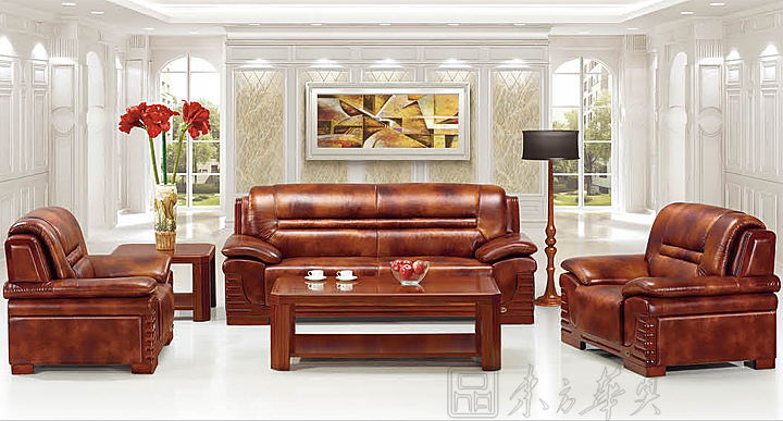 Office Sofa|Traditional Leather Sofa|Office Furniture|Traditional Leather Sofa|��Ƥɳ�� CG-CTZPSF-12