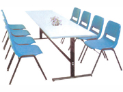 Plastic Dining Table&Chair