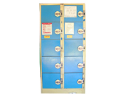10-doors Coin-operated storage cabinetCG-DEP04|Steel Furniture|Lockers|Office Furniture