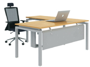 Steel Wooden Staff DeskCG-DF190-02_Office Furniture_Steel Wooden Staff Desk_Office Desk