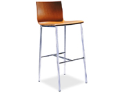 Bar Chair|Bar StoolCG-QM505N|Bar Stool|Wooden Facing Bar Stool|Office Furniture