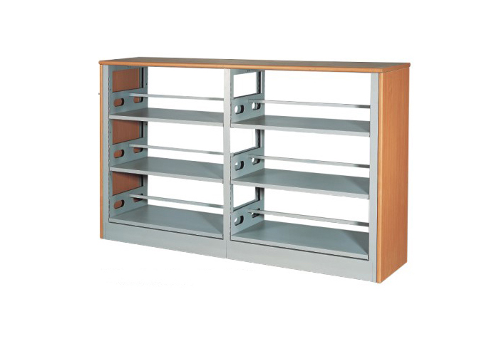 Library Furniture|Double-Sided Bookshelf|Office Furniture|level double side shelf|��� CG-SB-3
