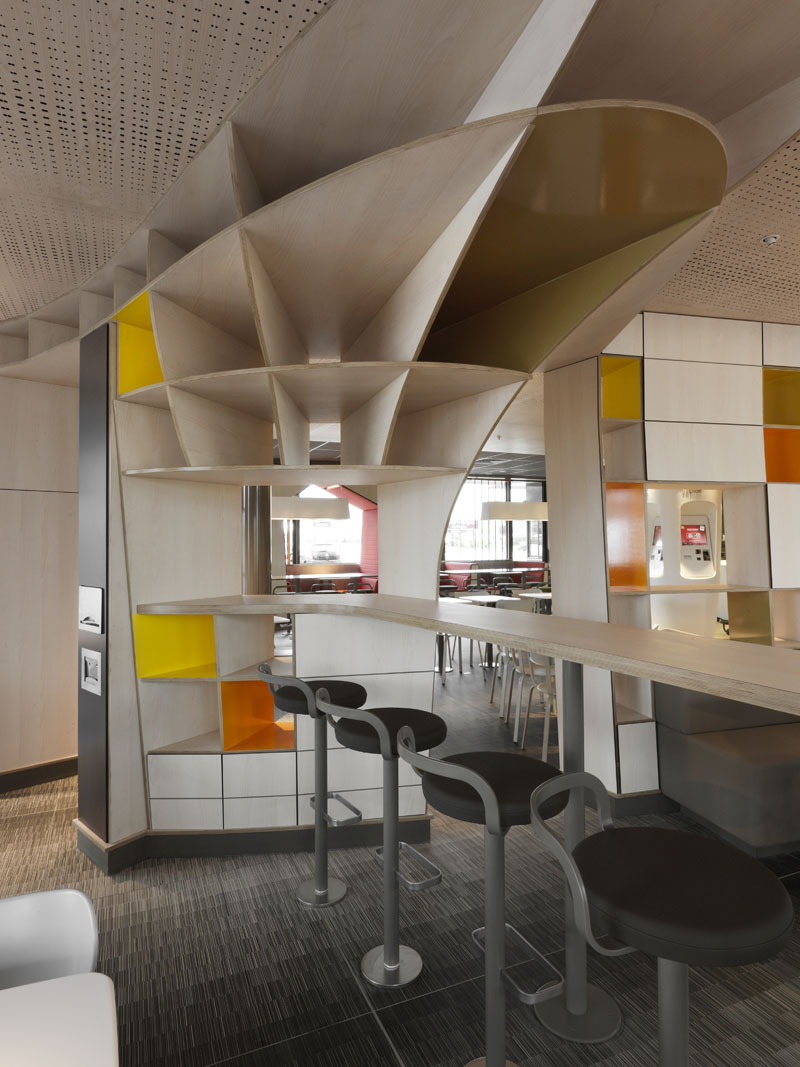 McDonald's restaurant furniture design