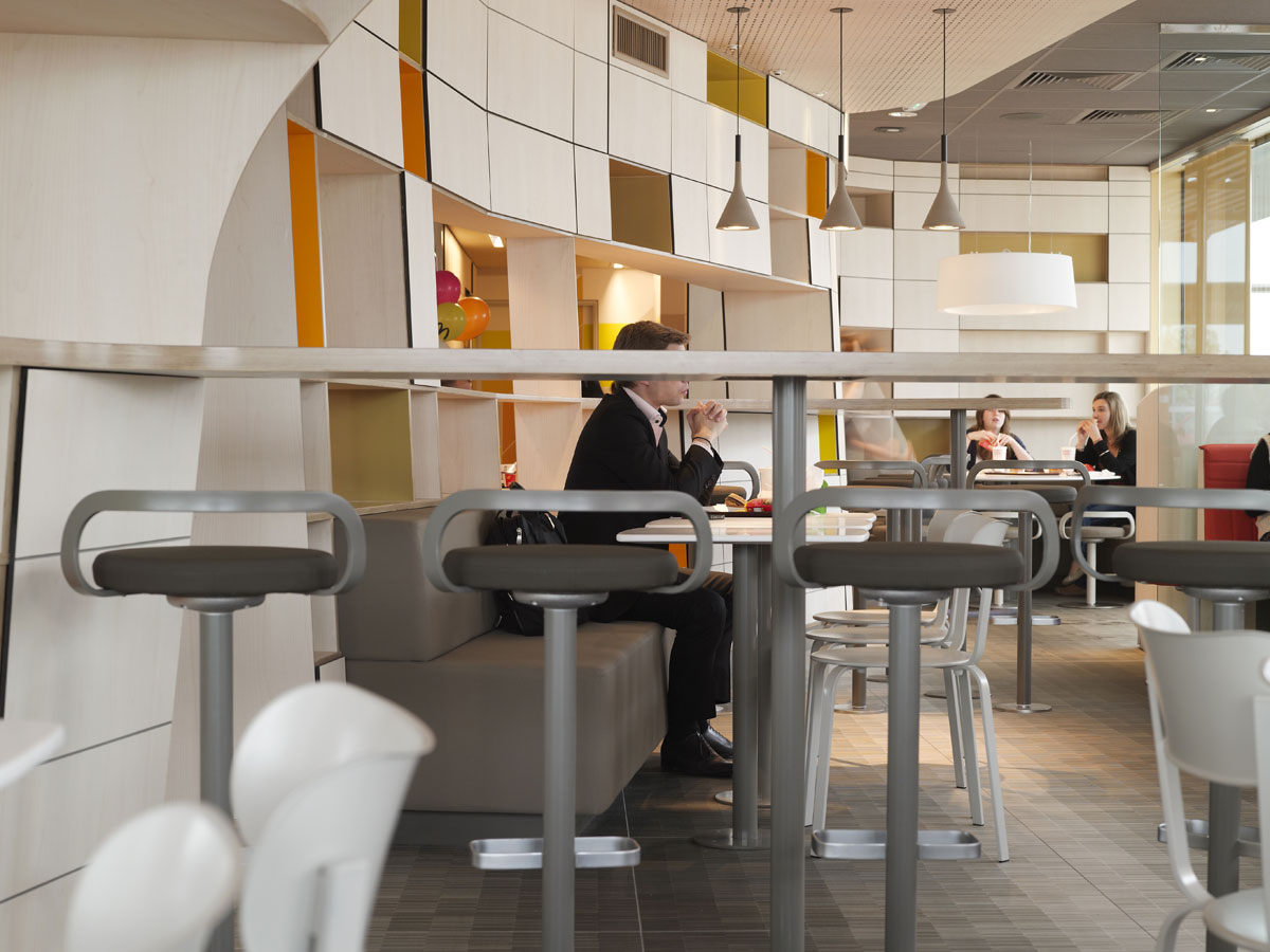 McDonald's restaurant furniture design